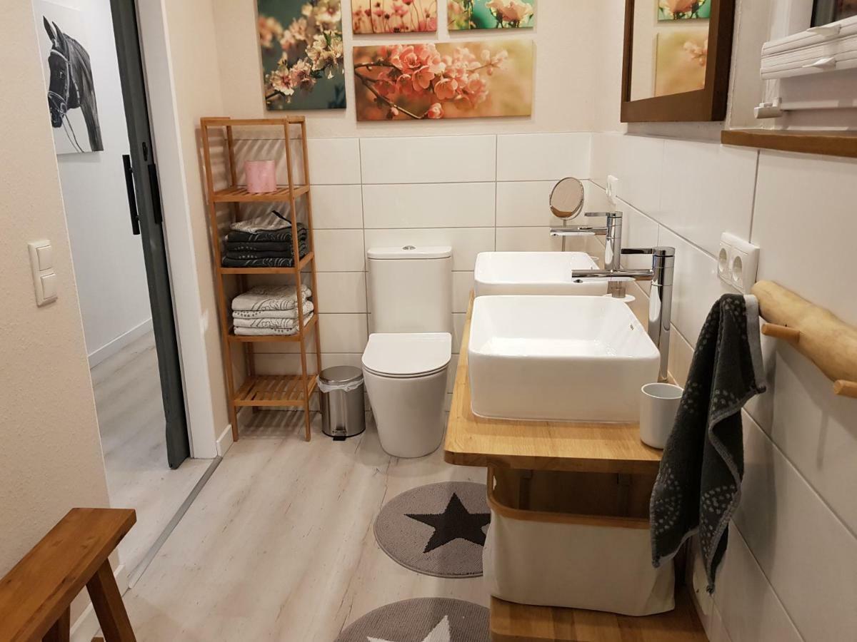 Grosse, Helle Ferienwohnung Mit 2 Balkonen Auf Dem Bauernhof In Der Lueneburger Heide Oetzen 외부 사진